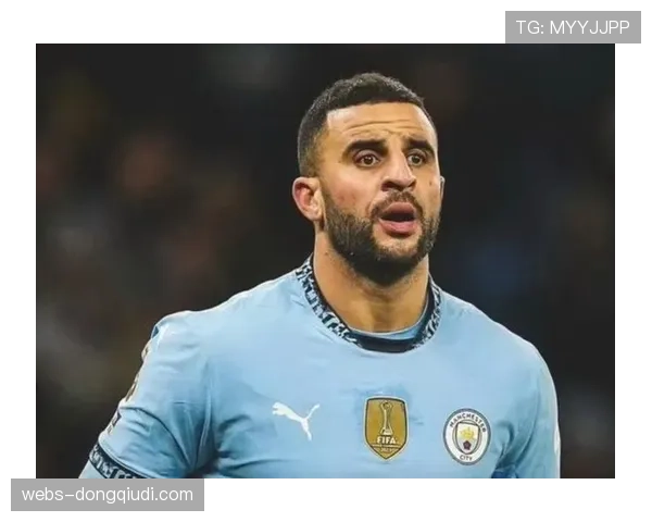 曼城后卫凯尔·沃克恢复合练，其回追速度对限制对手纵深突破至关重要